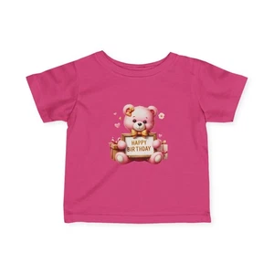 Happy Birthday T -Shirt Funny Toddler infant Present, Gift size 6 M-24 M - Picture 1 of 19