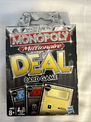 Hasbro Monopoly Millionaire Deal Card Game Open Box Sealed Cards - Image 1 of 3