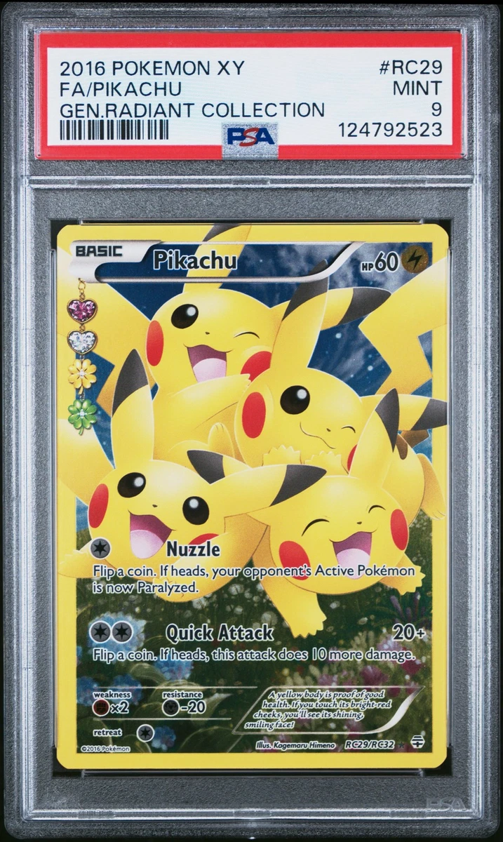Pikachu Pokémon TCG Professional Sports Authenticator (PSA) Grade