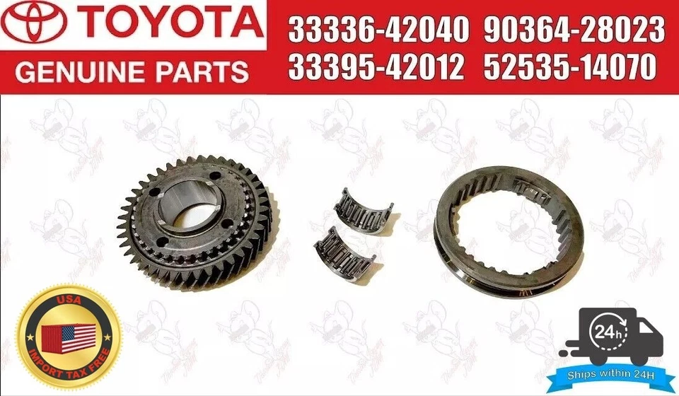 TOYOTA RAV4 CAMRY COROLLA Genuine 5TH GEAR 40 TEETH REPAIR KIT SLEEVE JDM OEM - Image 1 of 4