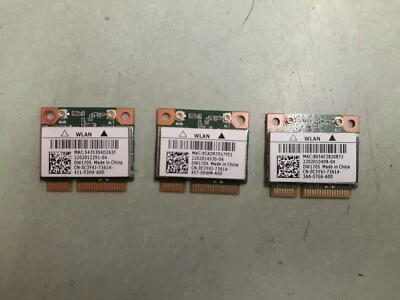 (3) Dell Inspiron DW1705 Wireless Adapter Card 0C3Y4J C3Y4J - Image 1 of 2