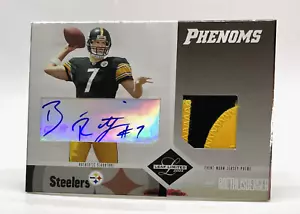 2004 Leaf Limited BEN ROETHLISBERGER Rookie Patch Auto 135/150 RPA RC Phenoms - Bild 1 von 4