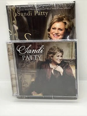 RARA Sandi Patty CD Book Sealed Set: SONGS FOR THE JOURNEY CD & LAYERS HC book Foto 1 de 3