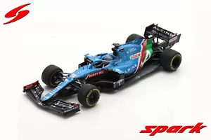 Spark 1/43 Alpine A521 #14 8th Abu Dhabi GP 2021 Fernando Alonso S7858 - Picture 1 of 1