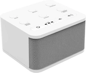 Noise Generator, Rain Sound Machine for Sleeping, Baby Soother - Portable White - Picture 1 of 7