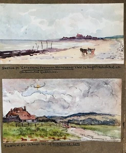 Walter John Burroughs-Fowler British | 1861 - 1930 Watercolours (2). Minehead, S - Picture 1 of 3