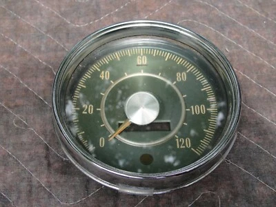 Studebaker 120 MPH Speedometer Daytona Lark Commander 1964 1965 1966 Face & Trim - Image 1 of 3
