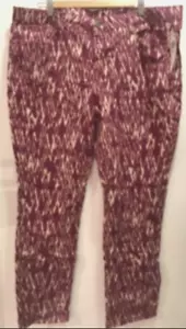 Women’s Love your style Love your size Jeggings Ikat print - Picture 1 of 4