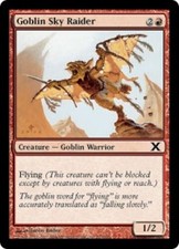 4x Goblin Sky Raider MTG 10th Edition NM Magic Regular