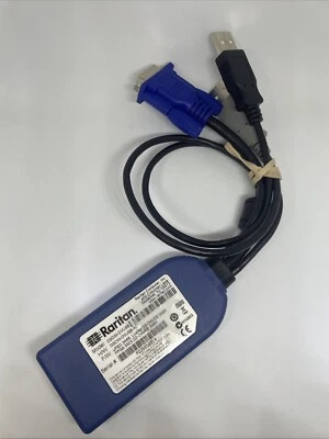 Raritan D2CIM-DVUSB VGA Dual USB BIOS Level - Dominion KX2 KX3 KX II CIM KVM - Image 1 of 4