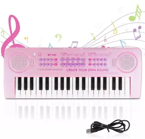 Kids Piano Keyboard 37 Keys Electronic Piano Kids Gift for Boys Girls Children - Picture 1 of 7