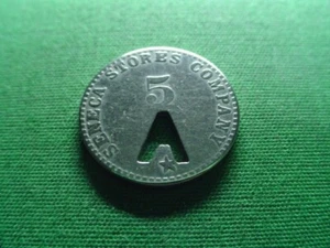WV Coal Scrip-5¢-Seneca Stores Company-Bellburn-WV-Greenbrier County - Picture 1 of 2