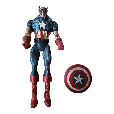 Figura rara 2007 Zombie Coronel Capitán América Marvel Legends Diamond Select  Foto 1 de 4