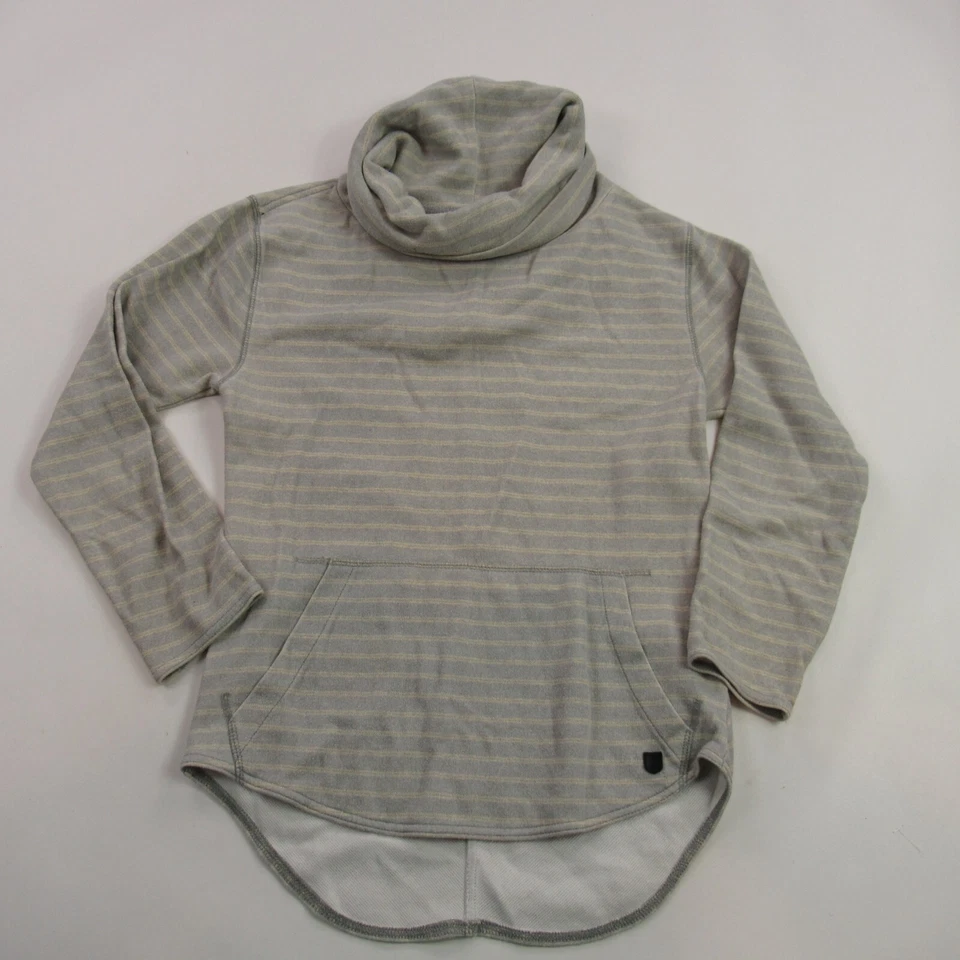 Suéter Burton Mujer Mediano Manga Larga Cuello Alto Informal Exterior Gris Foto 1 de 4