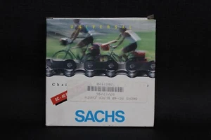 NEW Vintage Sachs Universal Bicycle Chain SC-40 1/2" x 3/32" Compact Black, NOS - Picture 1 of 5