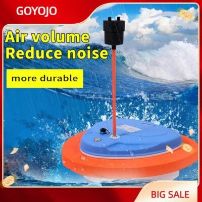 GOYOJO Scuba Tauchen Schnorchel Ventilator Tankless Wiederaufladbare Luftkompressor