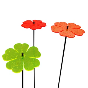 Sonnenfänger Blumen 3x Großer Leuchtender Deko Gartenstecker Solar Lichtfänger - Bild 1 von 26