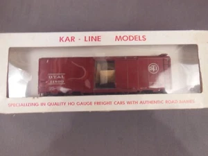 HO SCALE KAR-LINE DT&I 11890 40' BOX CAR KIT - Picture 1 of 3
