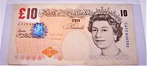 England (UK) Great Britain 10 Pound Banknote QEII 2000 As Pictured CA12 638282 - Picture 1 of 8
