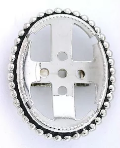 UN UNICO COLORE ARGENTO ANTICO 30x22 30mm x 22mm OVALE CABINA CABOCHON BOLO TIRANTE MONTAGGIO - Foto 1 di 2