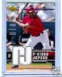VLADIMIR GUERRERO 2004 CUBIERTA SUPERIOR CLASE R CAMISETA USADA JUEGO - Imagen 1 de 1
