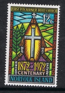 Norfolk Island 1972 First Pitcairner Church MNH - Bild 1 von 1