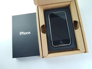 Apple iPhone 2g 8gb 1st Generation A1203 & Apple Care Box - Rare *VGC* - OFFERS - Picture 1 of 24