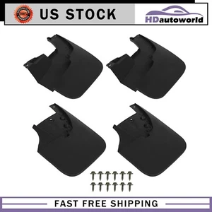 Splash Guards Mudguards Fender Mud Flap Front Rear For Toyota Tundra 2007-2020 - Picture 1 of 4