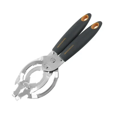 Apribarattoli, Svitacoperchi, in acciaio Inox, Fackelmann, Manico Soft Touch - Immagine 1 di 4