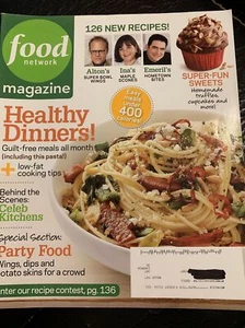 Food Network Magazine  Volume 3 Number 1 January/February 2010 - Picture 1 of 11