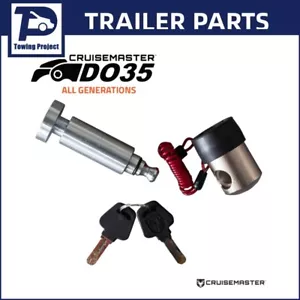 Cruisemaster Trailer Coupling LOCK DO35 (+ DO45 V1) Coupling Hitch Caravan RV - Picture 1 of 6