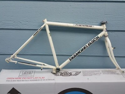 Vintage Old School 80s Diamondback Fleet Streak Mountain Bike Frame 19.5  Large - Image 1 of 4
