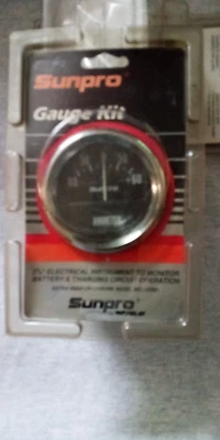 SUNPRO CALIBRE 2-5/8 AMPERÍMETRO  Foto 1 de 2