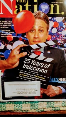 The Nation Magazine November 2024 - 25 Years of Indecision John Stewart Election Foto 1 de 4