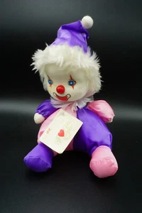 Vintage 1991 Musical Wind Up Clown Doll 90s Works - Picture 1 of 7