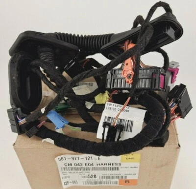 Новый подлинный жгут проводов 2010-2015 Volkswagen Passat от оригинального производителя 561 971 121 E (N37) - Изображение 1 из 3