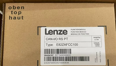 Lenze E82ZAFCC100 8200 Series Inverter I/O Module - Image 1 of 4