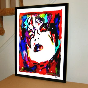 Ace Frehley Kiss Gitarre Hard Rock Musik Poster Druck Wandbild 18x24 - Bild 1 von 7