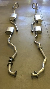 1962-1966 CHRYSLER IMPERIAL DUAL EXHAUST, HARDTOPS, ALUMINIZED W/ RESONATORS - Picture 1 of 1
