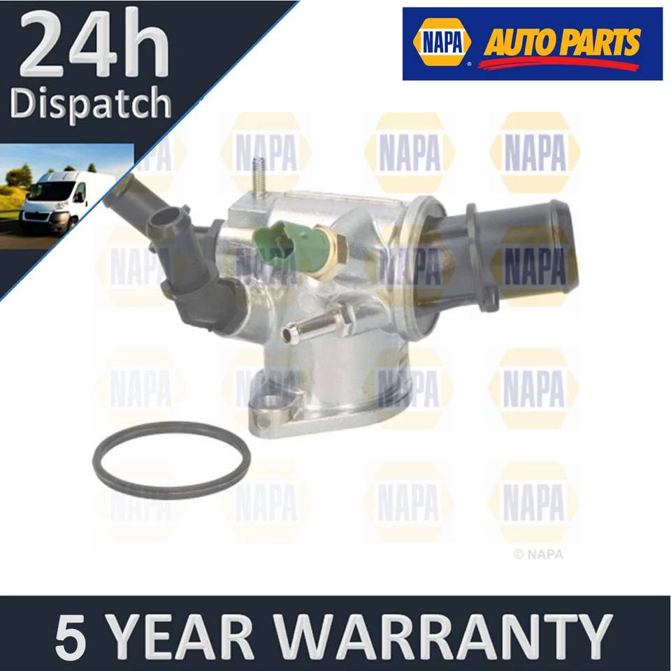Fits Vauxhall Vectra Zafira Astra Saab 9-3 NAPA Thermostat Coolant 71754778 - Изображение 1 из 2