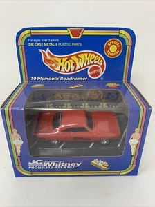 HOT WHEELS 1999 JC WHITNEY SONDER EDITION ""70 PLYMOUTH ROADRUNNER MIT ECHTEN FAHRERN - Bild 1 von 6