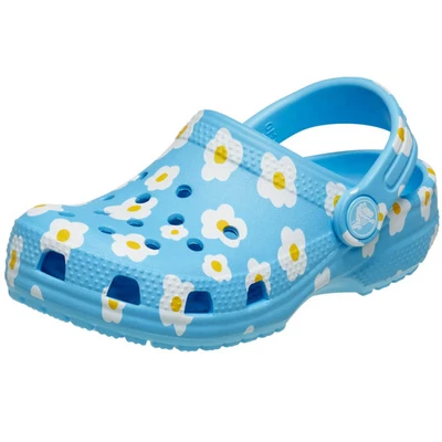Zueco Crocs clásico jaspeado tie-dye vidrio tintado 211264-4x4 niño pequeño talla 6C Foto 1 de 4