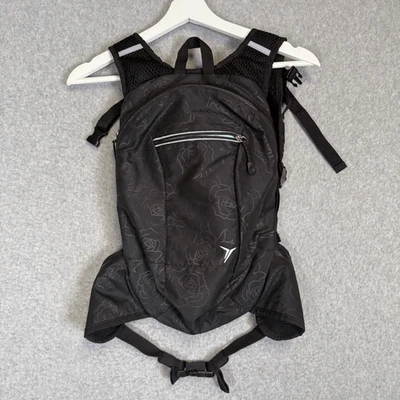 Old Navy Active Women's Black Floral Backpack Ripstop Nylon Travel Gym - Image 1 of 4