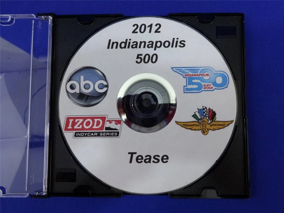 2012 Indianapolis 500 Tease DVD JR Hildebran W Power H Castroneves D Franchitti  - Image 1 of 1