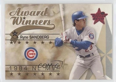 2002 Leaf Rookies & Stars Award Winners Ryne Sandberg #255 HOF - Image 1 of 2