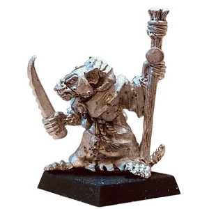 🛡 Warhammer Citadel 1987 Skaven Plague Monk Chaos Ratmen - Picture 1 of 6