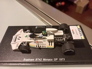 BRABHAM BT42 #11 Wilson Fittipaldi - GP MONACO 1973 - Spark 1/43 - Ref. S4342 - Foto 1 di 17