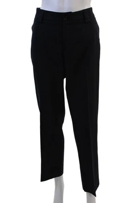 Pantalones de vestir al tobillo unisex Burberry London negros de lana talla 40 Foto 1 de 4