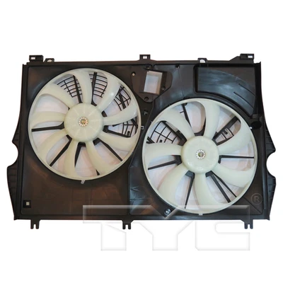 Dual Radiator & Condenser Cooling Fan Assembly for 16-19 Lexus RX350 16711 0P340 - Image 1 of 3