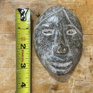 Indigenous Alaskan Tribals  Made Of Stone Collectible Hand Carved - Picture 1 of 18